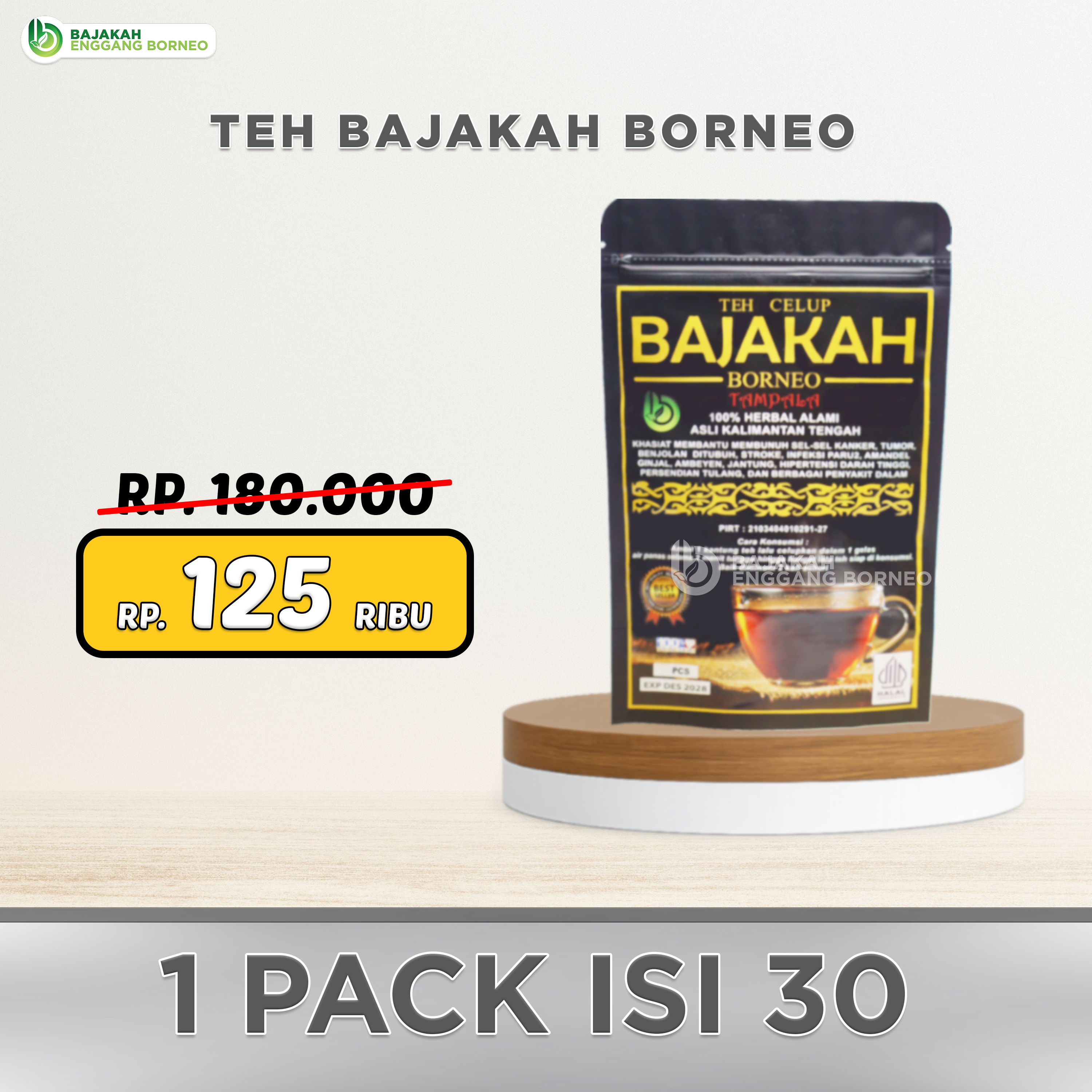 Teh Bajakah Borneo 1 Pack